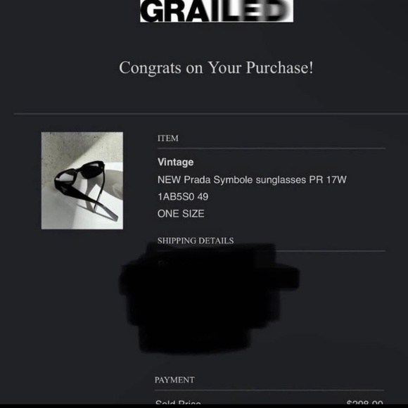 Prada sunglasses brand new without a box - Picture 4 of 4